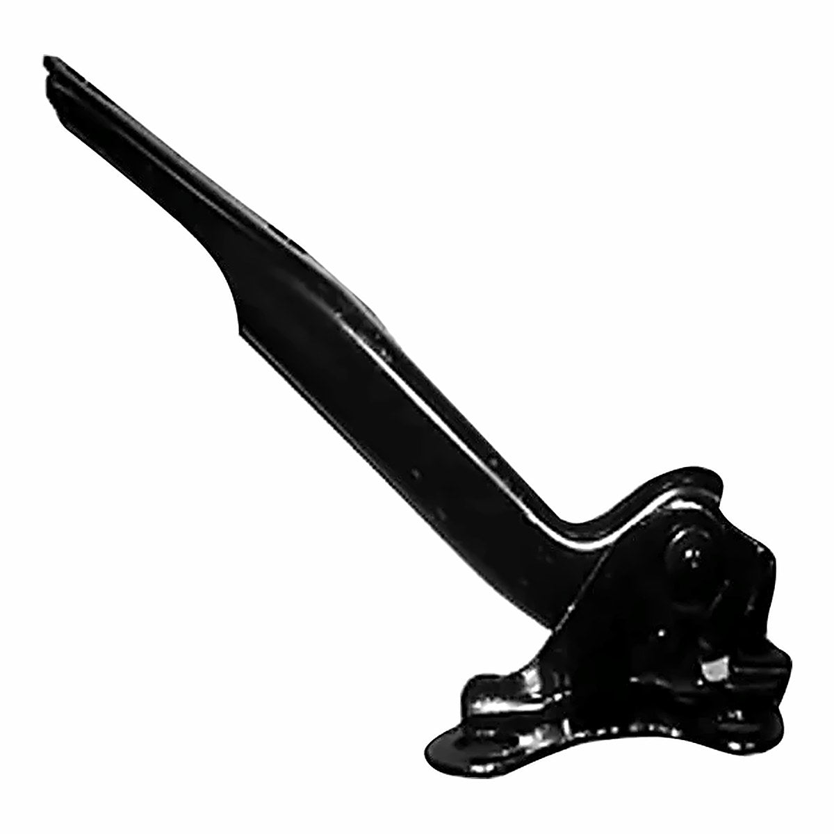 2000-2005 Toyota Echo Driver Side Hood Hinge, to1236143. Front view.