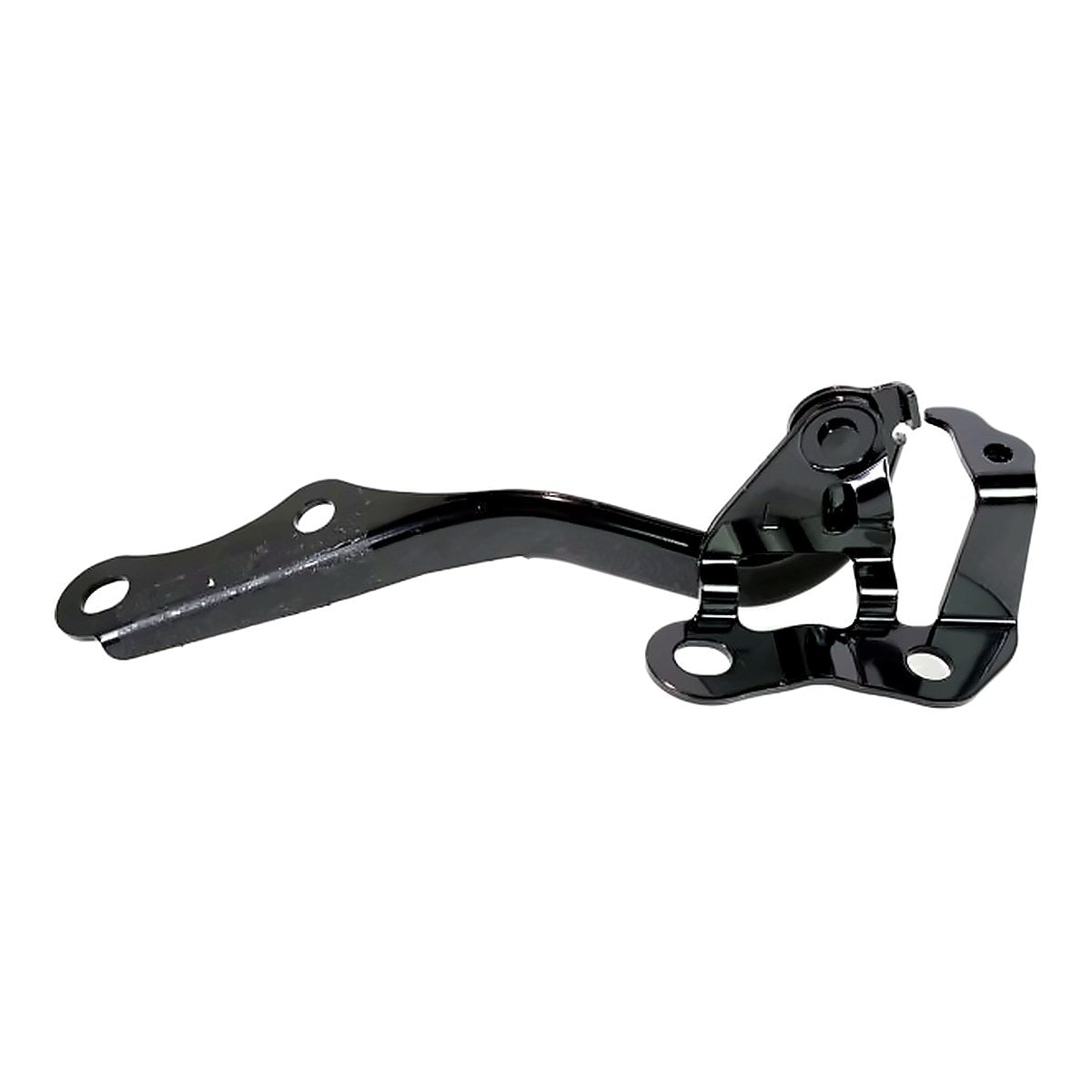 2012-Toyo A Yaris Sedan Driver Side Hood Hinge, to1236159. Front view.