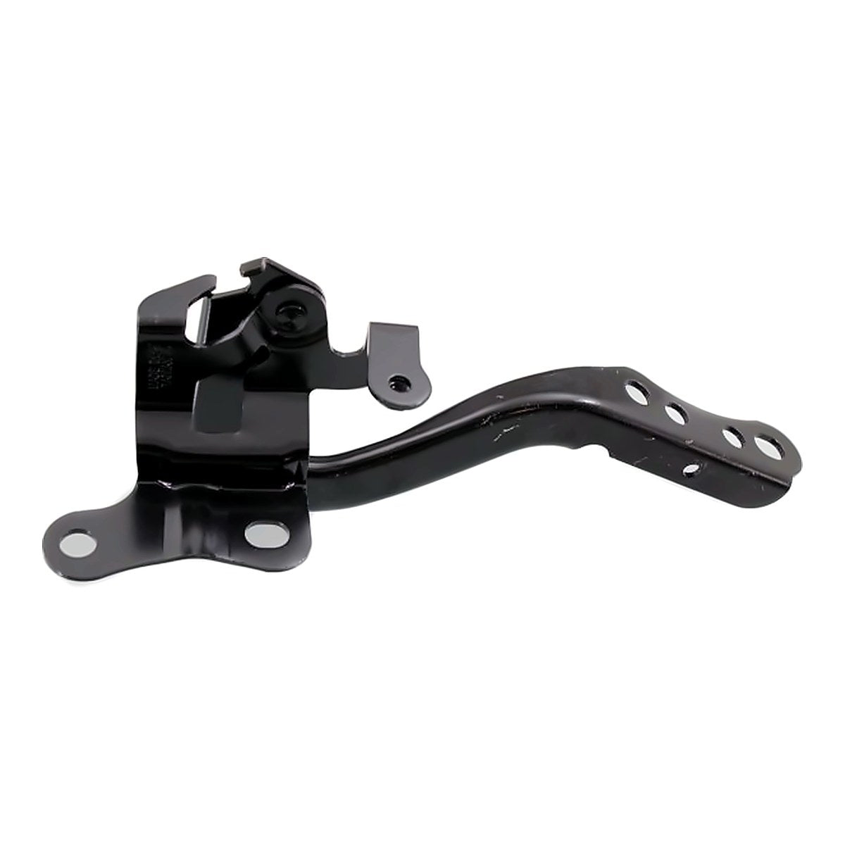 2012-2014 Toyota Yaris Hatchback Passenger Side Hood Hinge, to1236173. Front view.