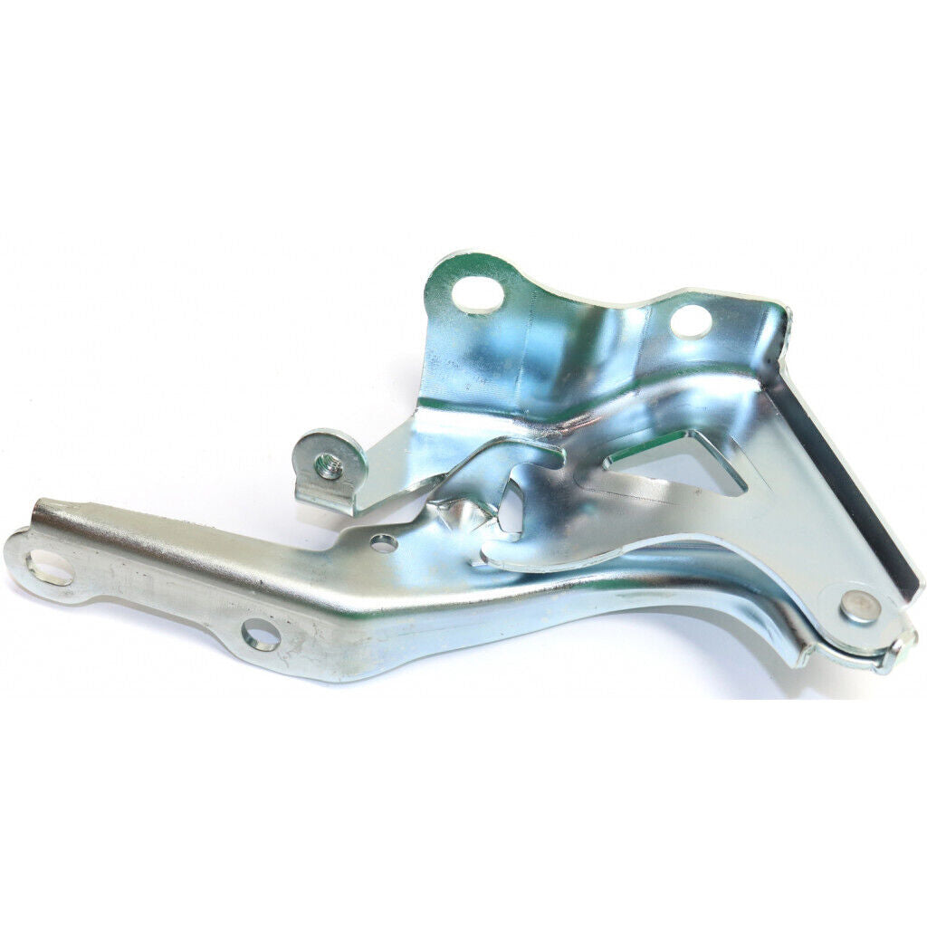 2013-2018 Toyota Avalon Hood Hinge Passenger Side Steel , TO1236177. Side view of the replacement part.