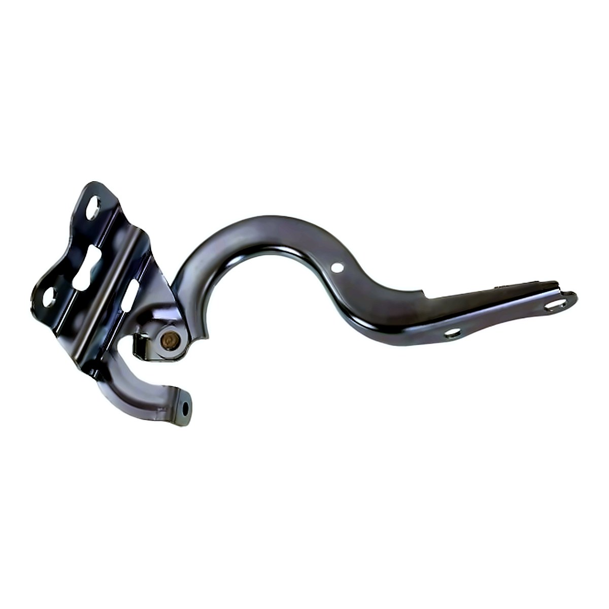 2014-2016 Toyota Corolla Sedan Driver Side Hood Hinge, to1236188. Front view.