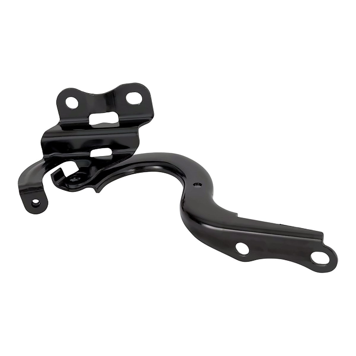 2017-2019 Toyota Corolla Sedan Driver Side Hood Hinge, to1236238. Front view.