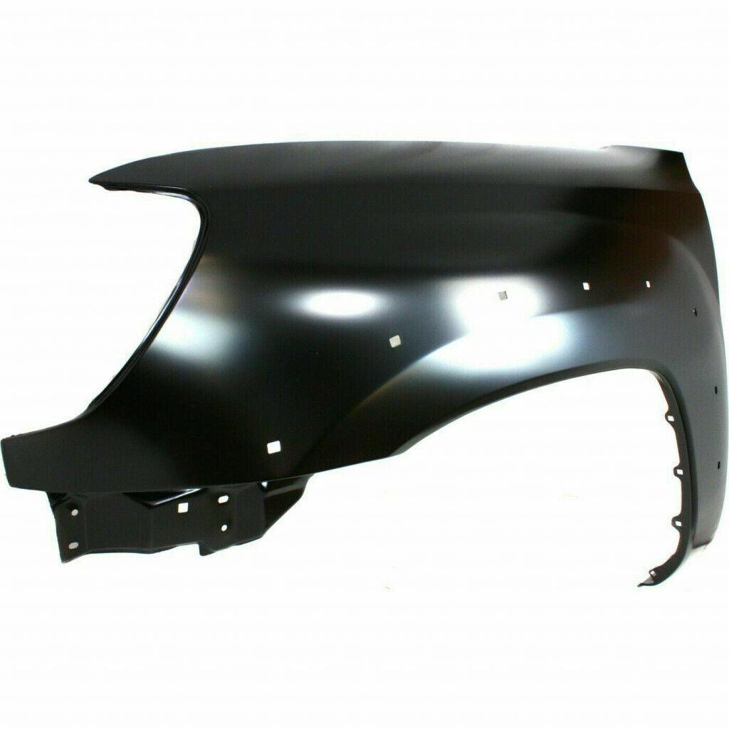 2005-2015 Toyota Tacoma Front Driver Side Fender , TO1240208. Side view of the replacement part.