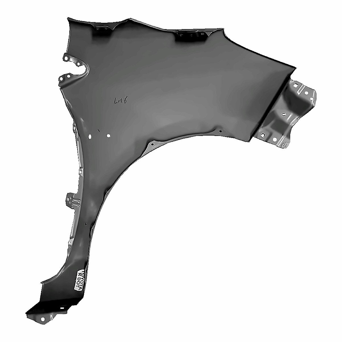 2018-2019 Toyota Prius C Front Driver Side Fender Fr, to1240269. Front view.