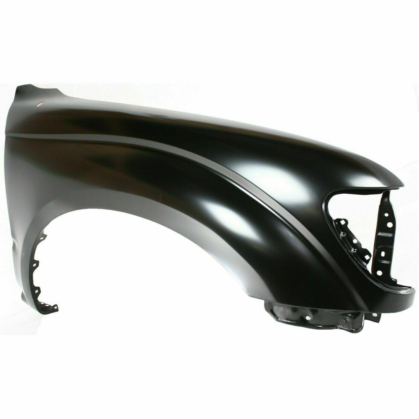 2001-2004 Toyota Tacoma Front Passenger Side Fender , TO1241180. Factory-style replacement part.