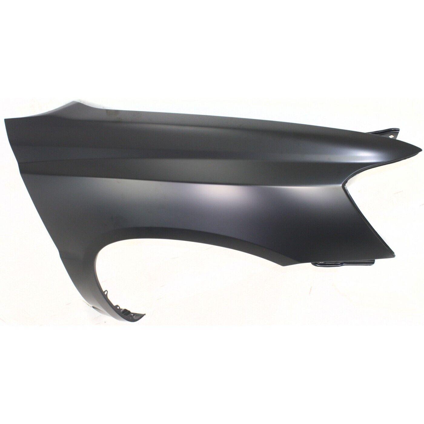 2006-2007 Toyota Highlander Hybrid Front Passenger Side Fender , TO1241186. OEM-quality exterior component.