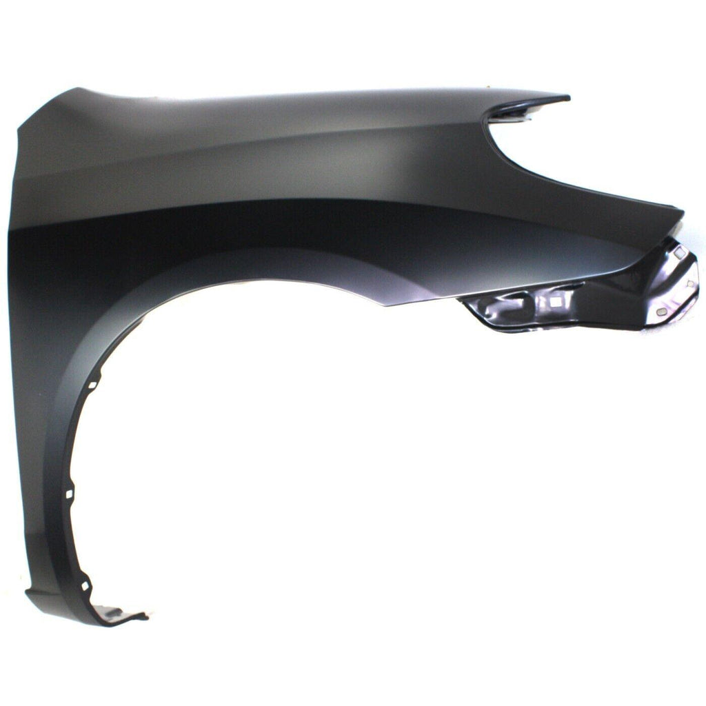 2003-2008 Toyota Matrix Front Passenger Side Fender , TO1241191. Installed view for reference.