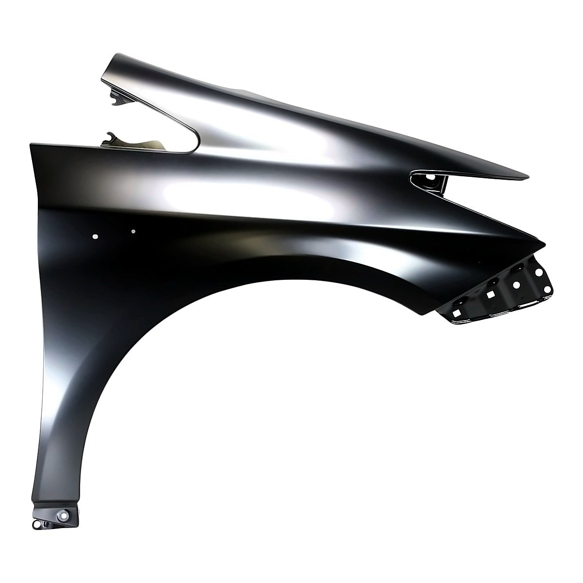 2012-2015 Toyota Prius Plug In Front Passenger Side Fender Fr, to1241232. Front view.