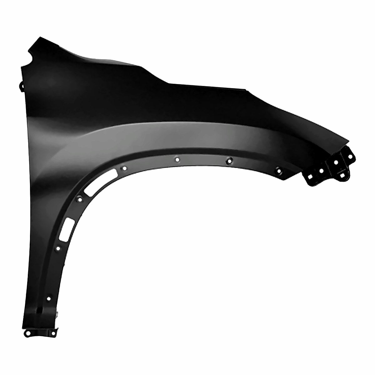 2014-2019 Toyota Highlander Hybrid Front Passenger Side Fender Fr, to1241251. Front view.