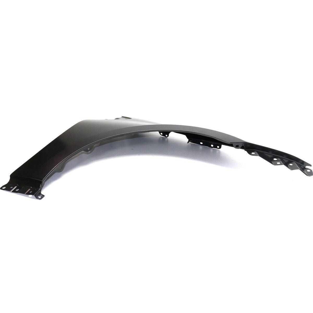 2016-2022 Toyota Prius Front Passenger Side Fender , TO1241263. Side view of the replacement part.