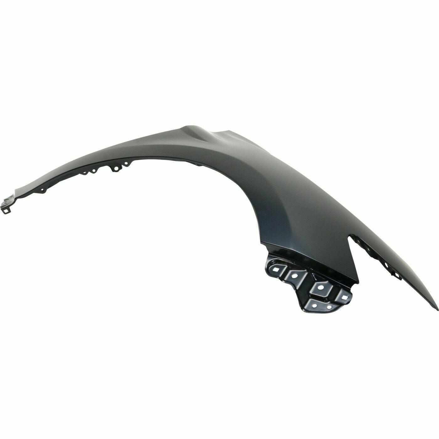 2018-2023 Toyota Camry Hybrid Front Passenger Side Fender , TO1241266. Installed view for reference.
