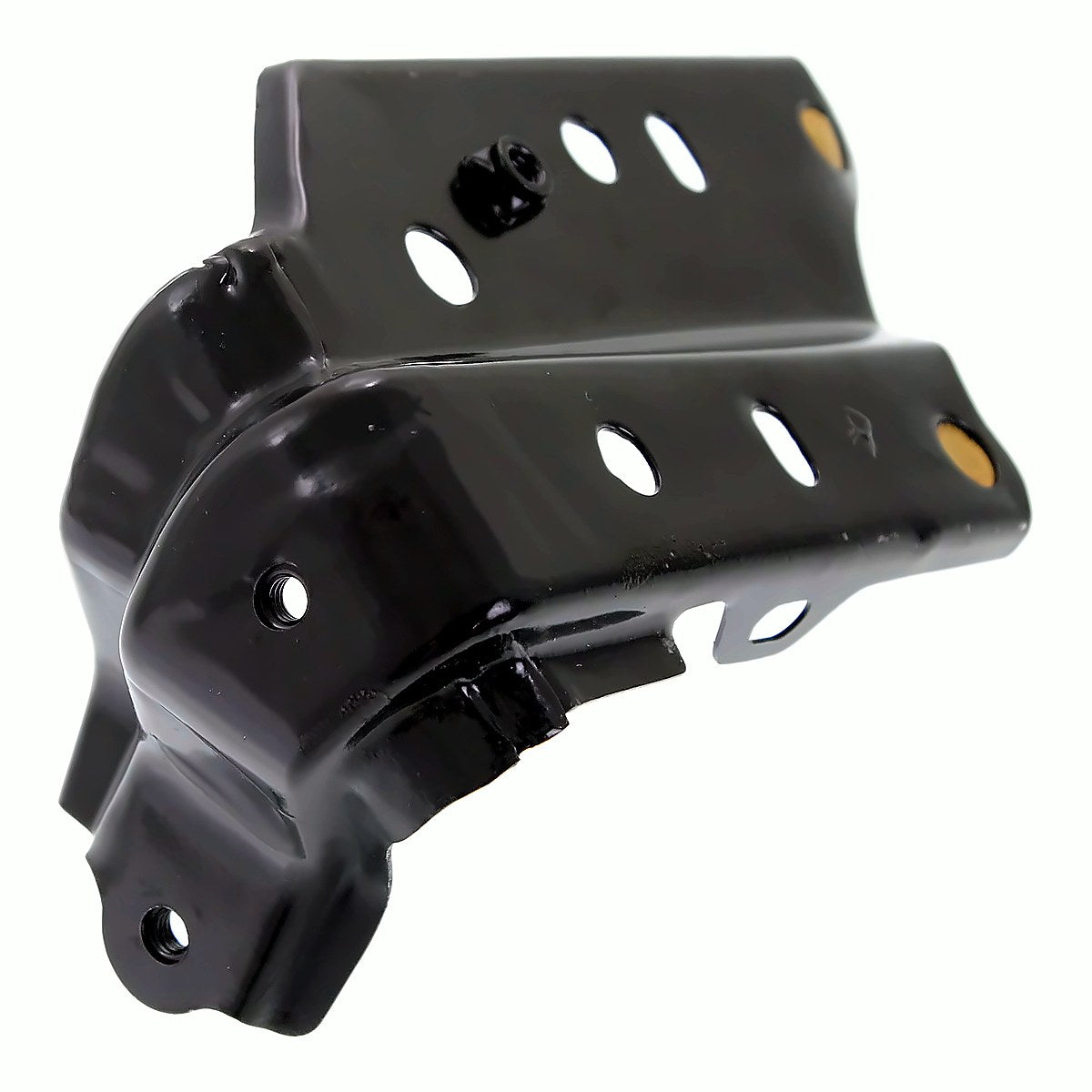 2012-2014 Toyota Camry Hybrid Passenger Side Fender Bracket, to1245105. Front view.