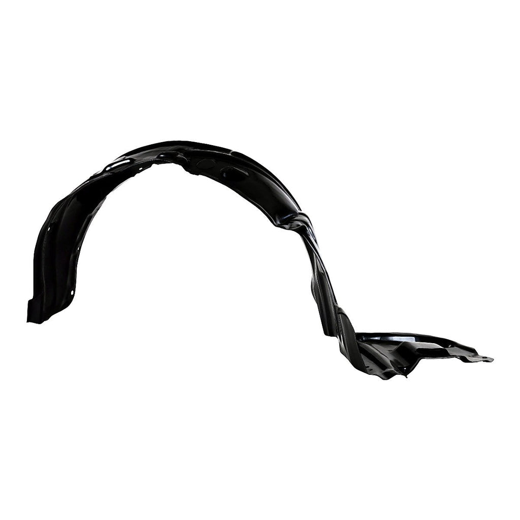 2003-2008 Toyota Corolla Sedan Driver Side Fender Liner, to1248119. Front view.