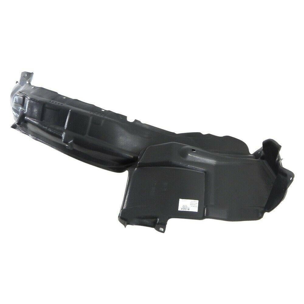 2000-2006 Toyota Tundra Fender Liner Driver Side , TO1248127. Side view of the replacement part.