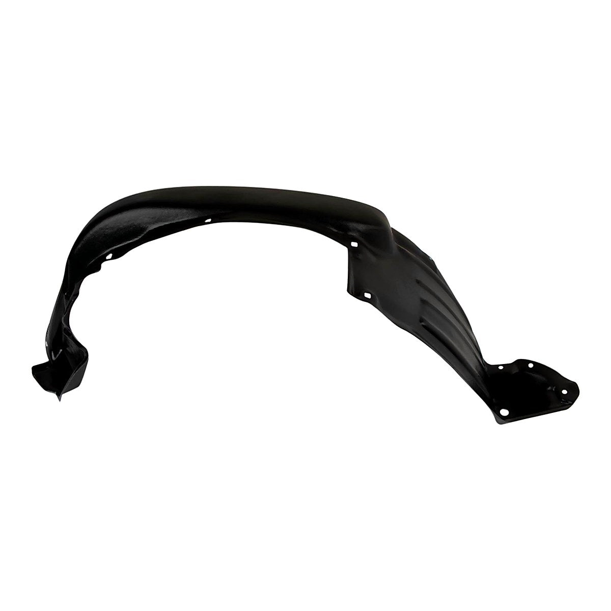 2005-2011 Toyota Tacoma Driver Side Fender Liner, to1248134. Front view.