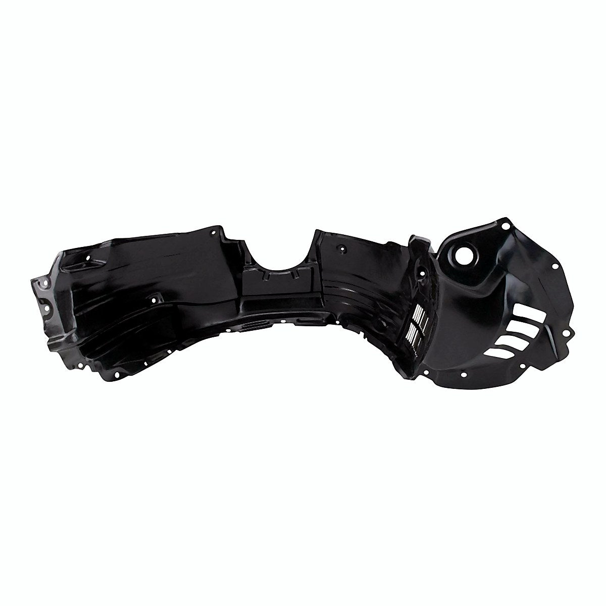 2008-2010 Toyota Highlander Driver Side Fender Liner, to1248150. Front view.
