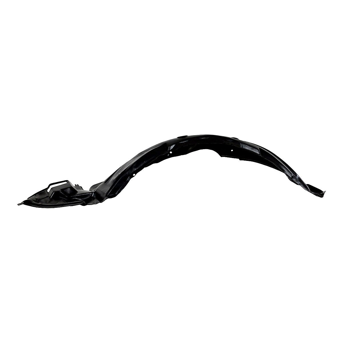 2011-2013 Toyota Corolla Sedan Driver Side Fender Liner, to1248162. Front view.