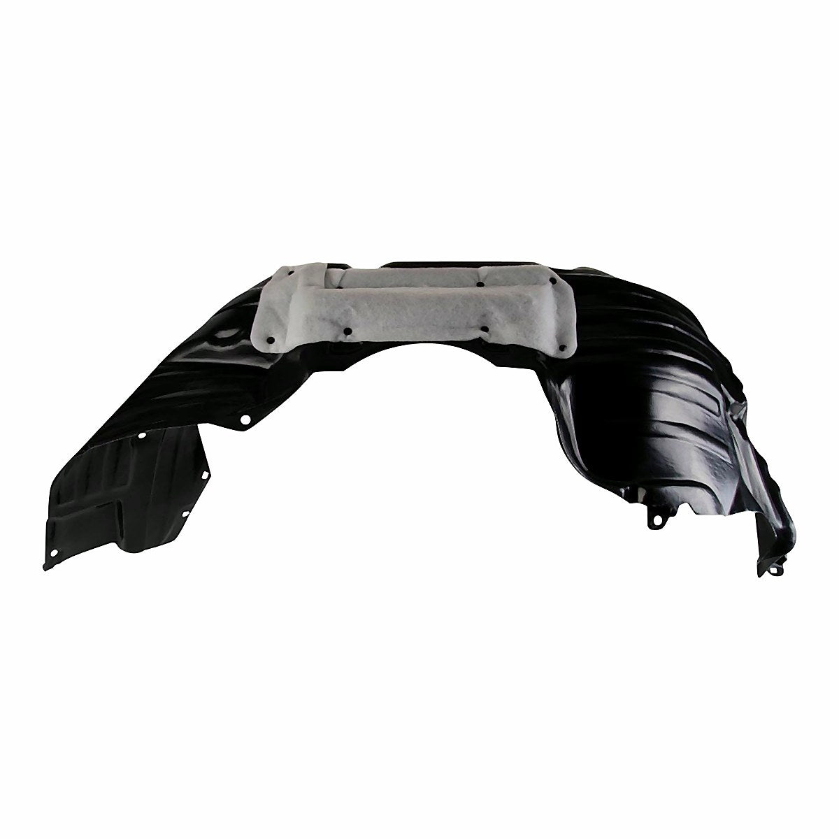 2011-2014 Toyota Sienna Front Driver Side Fender Liner, to1248167. Front view.
