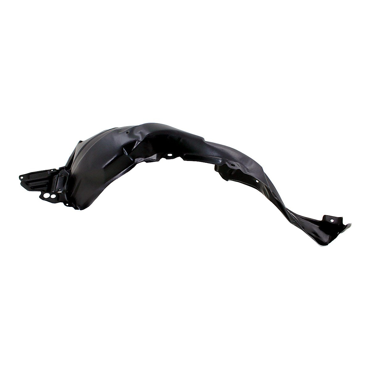 2012-2014 Toyota Yaris Hatchback Front Driver Side Fender Liner, to1248169. Front view.
