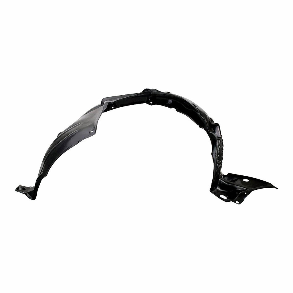 2014-2019 Toyota Highlander Driver Side Fender Liner, to1248194. Front view.