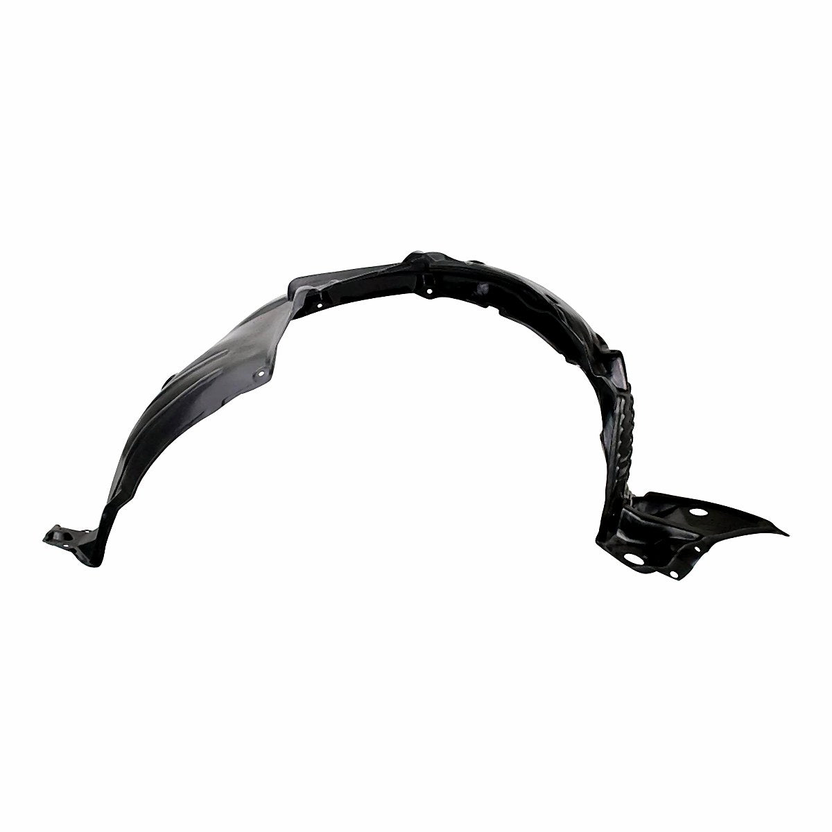 2014-2019 Toyota Highlander Driver Side Fender Liner, to1248194. Front view.
