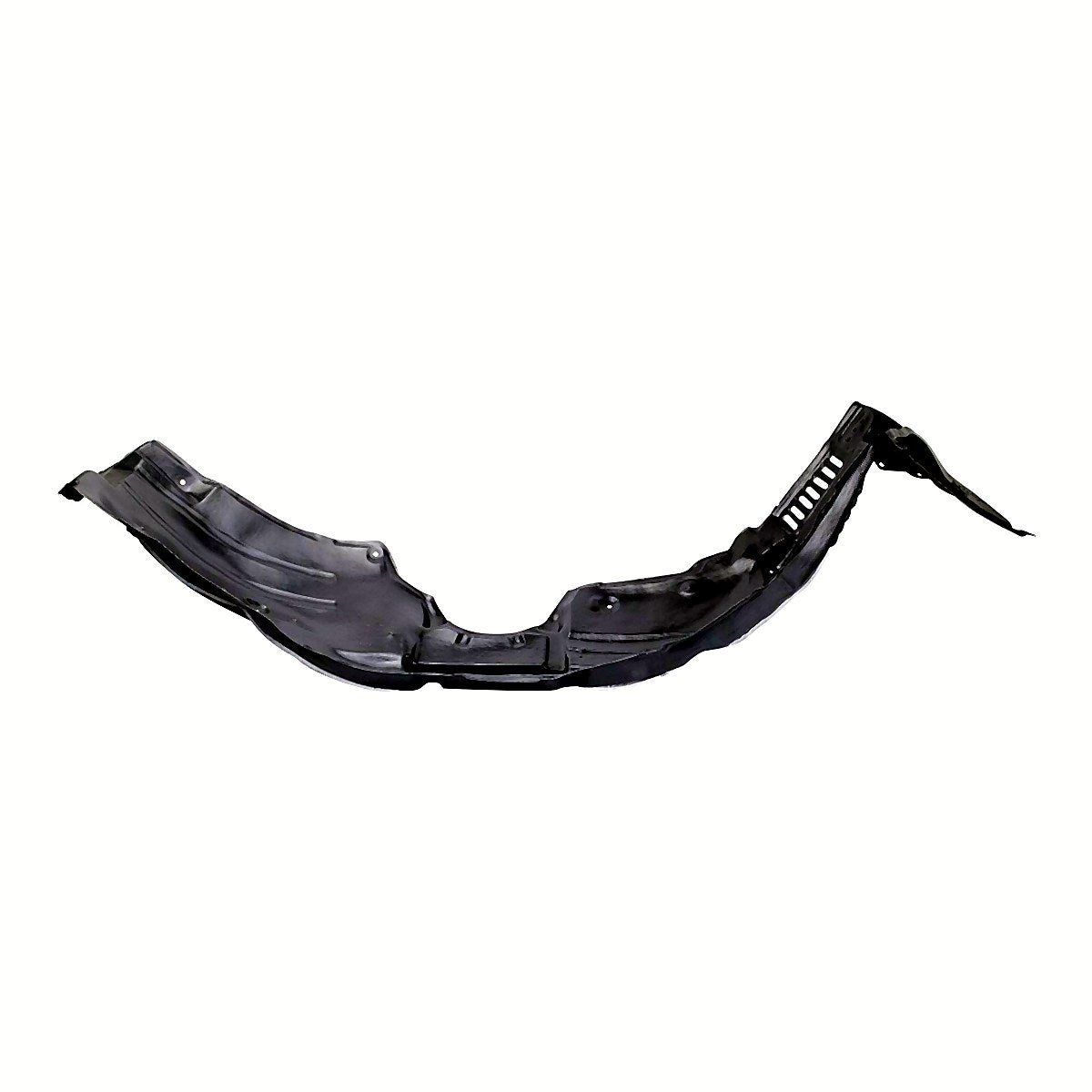 2014-2019 Toyota Highlander Driver Side Fender Liner, to1248196. Front view.