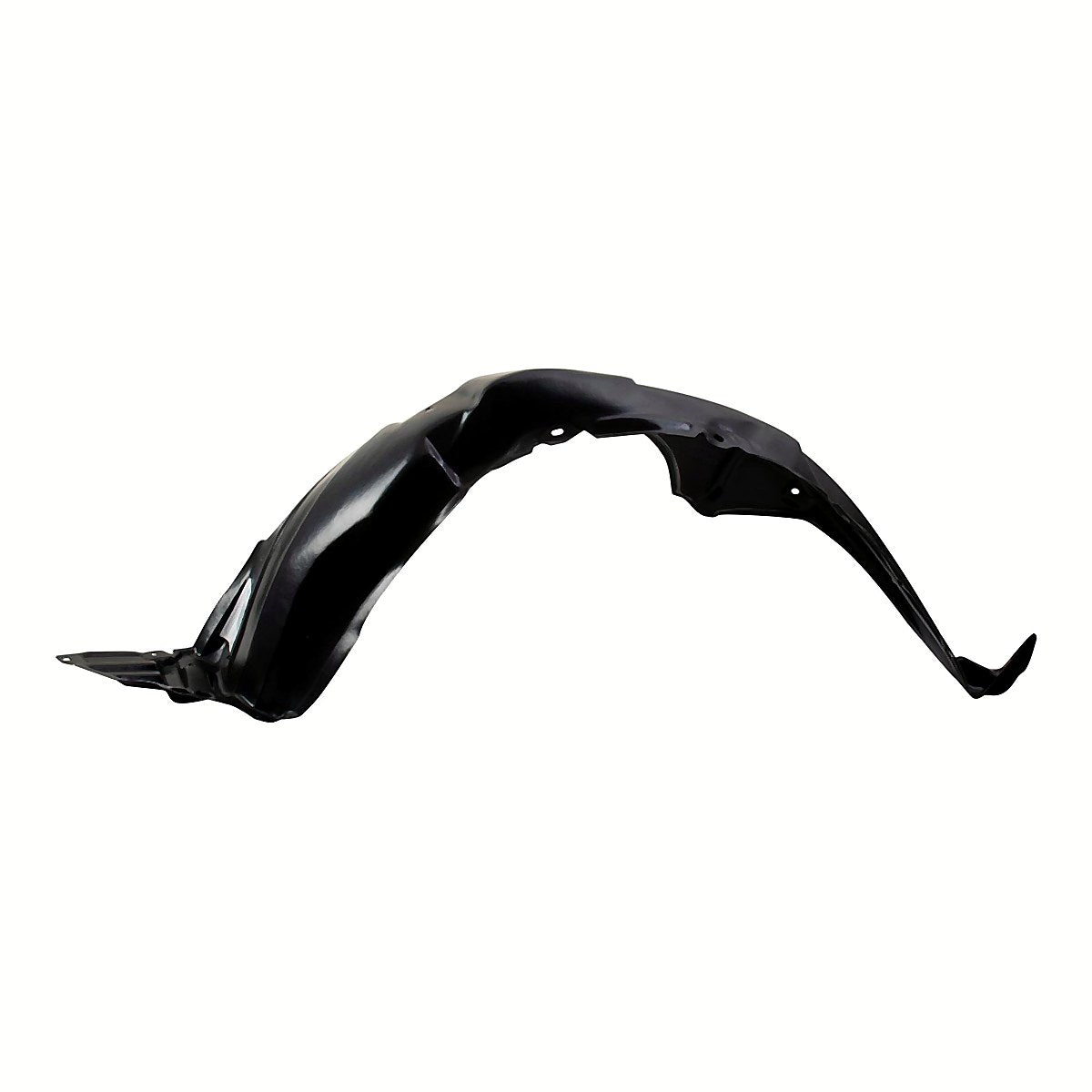 2015-2017 Toyota Yaris Hatchback Front Driver Side Fender Liner, to1248197. Front view.