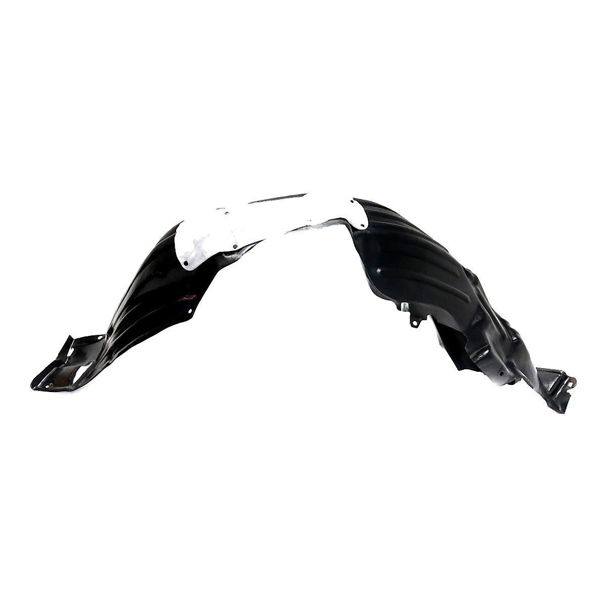 2015-2017 Toyota Sienna Front Driver Side Fender Liner, to1248203. Front view.
