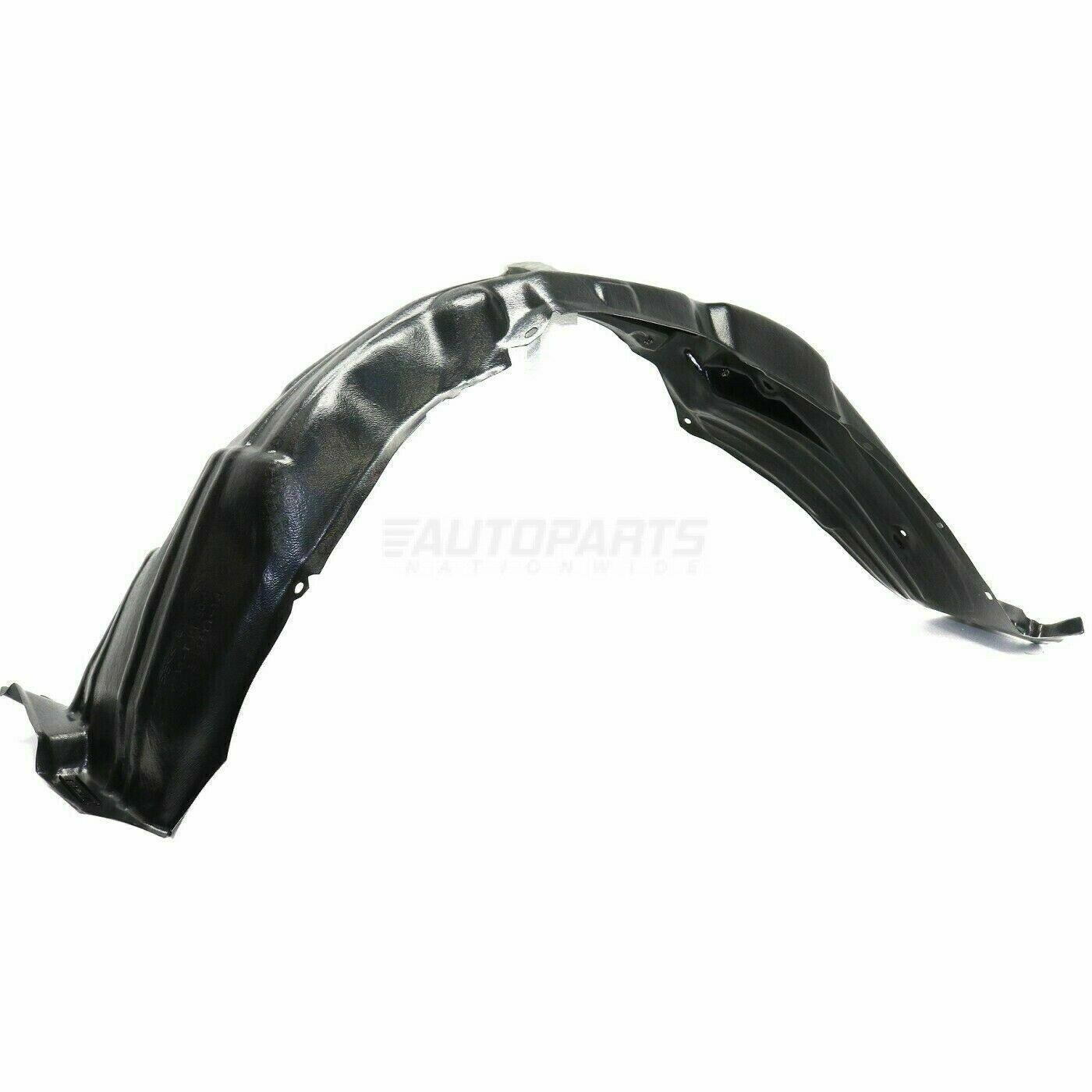 2015-2017 Toyota Sienna Fender Liner Front Driver Side , TO1248203. OEM-style replacement.