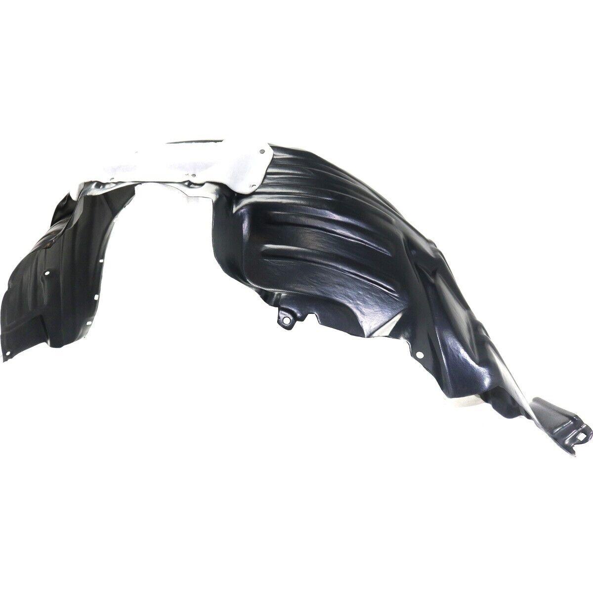 2015-2017 Toyota Sienna Fender Liner Front Driver Side Se Model , TO1248204. Installed view for reference.