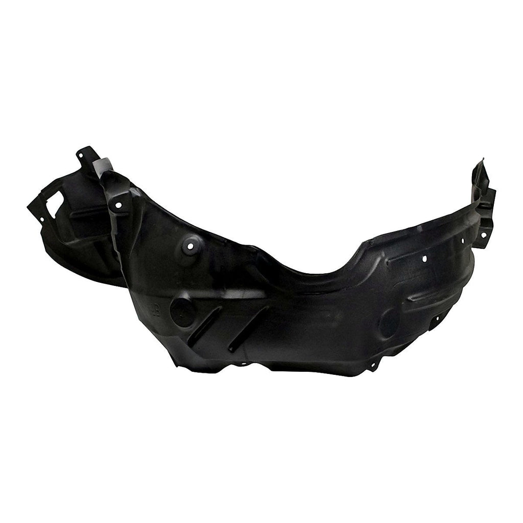 2017-2019 Toyota Corolla Sedan Front Driver Side Fender Liner, to1248210. Front view.