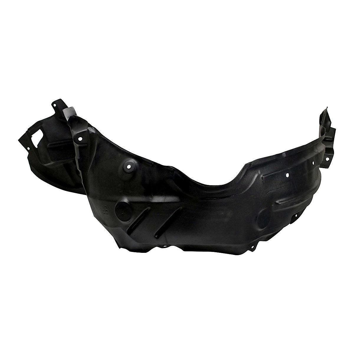 2017-2019 Toyota Corolla Sedan Front Driver Side Fender Liner, to1248210. Front view.