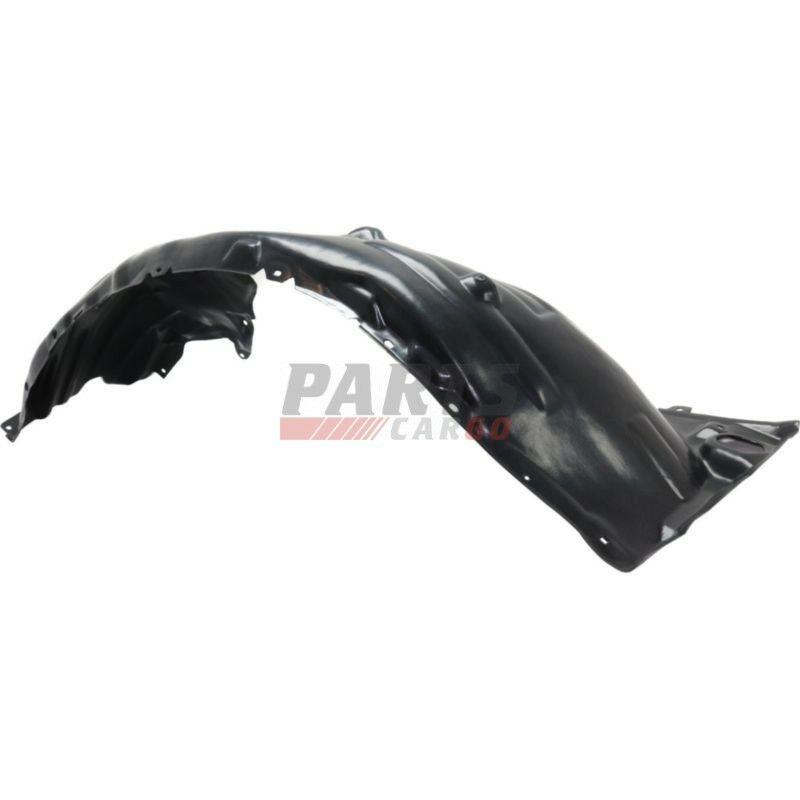 2018-2019 Toyota Camry Fender Liner Front Driver Side , TO1248215. Side view of the replacement part.