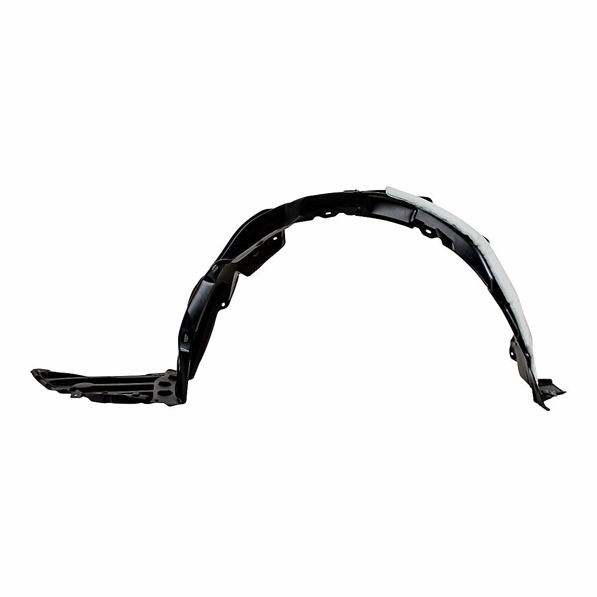 2020-2022 Toyota Corolla Sedan Driver Side Fender Liner, to1248235. Front view.