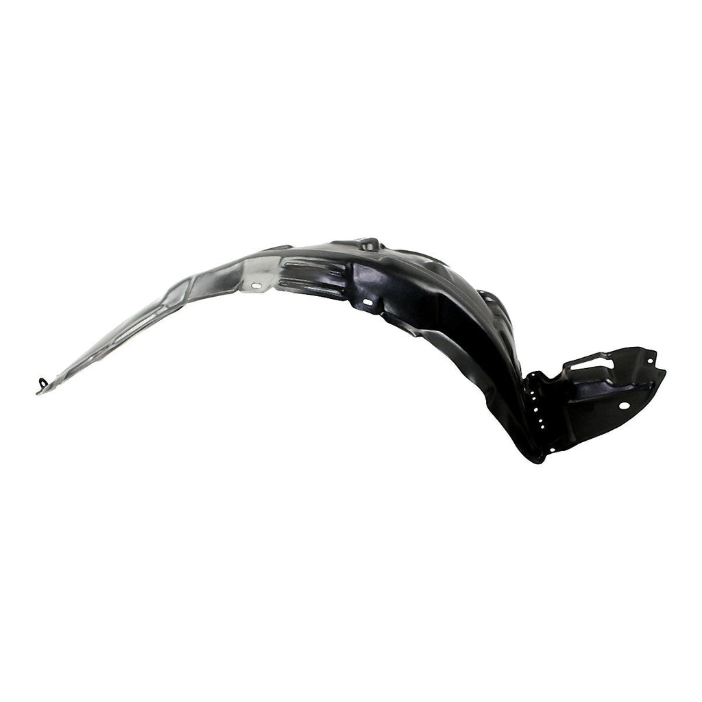 2003-2008 Toyota Matrix Passenger Side Fender Liner, to1249123. Front view.