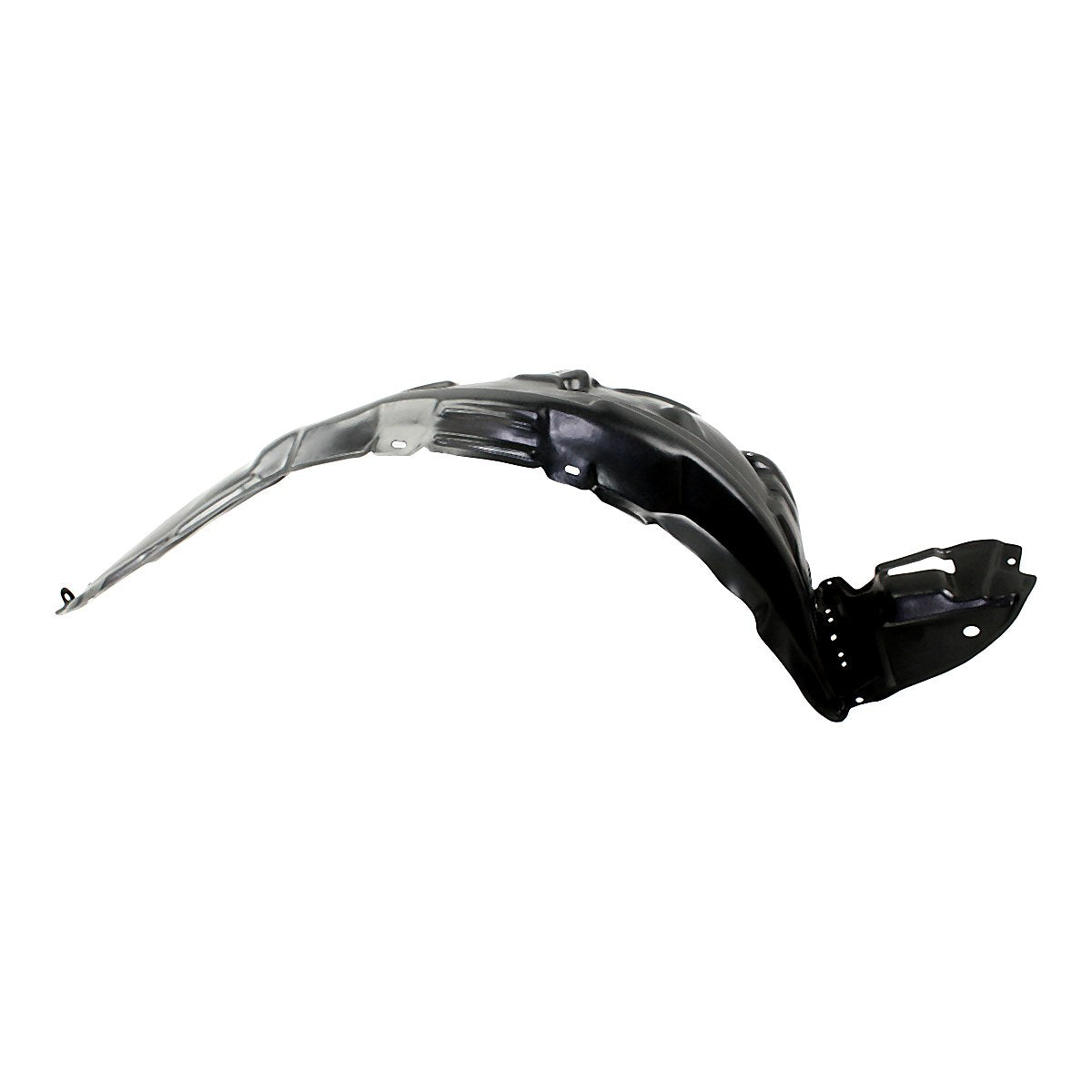 2003-2008 Toyota Matrix Passenger Side Fender Liner, to1249123. Front view.