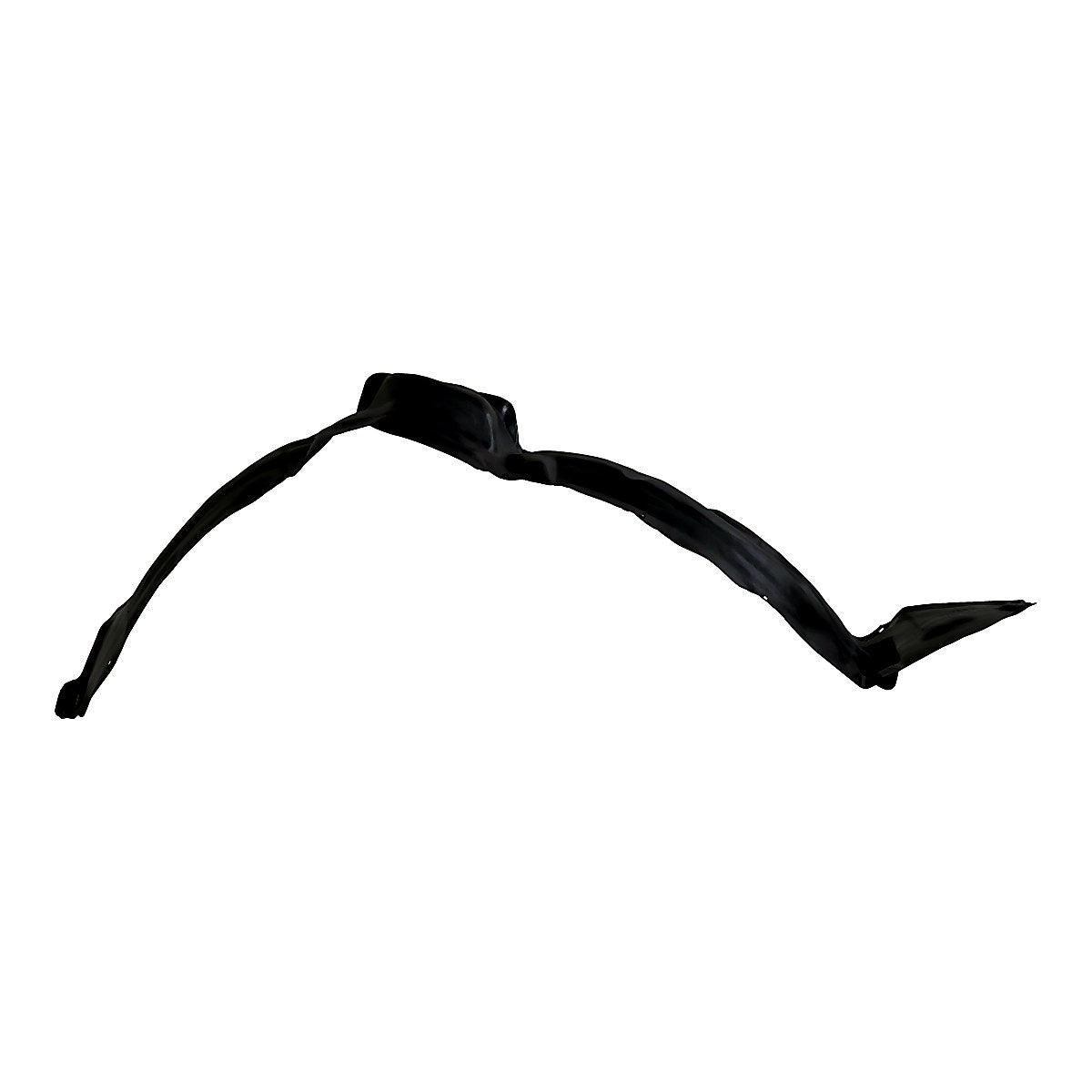 2004-2005 Toyota Sienna Passenger Side Fender Liner, to1249130. Front view.