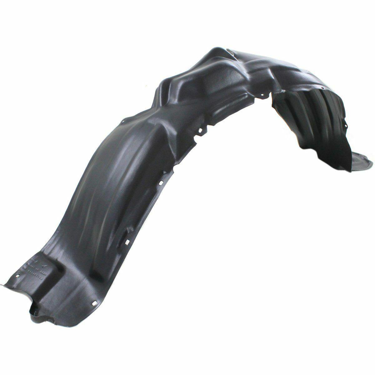 2004-2005 Toyota Sienna Fender Liner Passenger Side , TO1249130. Side view of the replacement part.