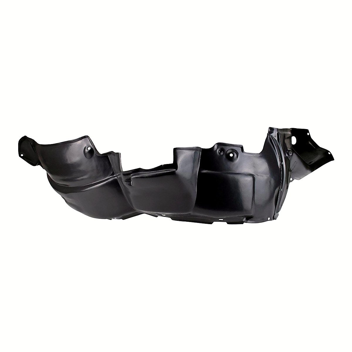 2001-2003 Toyota Highlander Passenger Side Fender Liner, to1249131. Front view.
