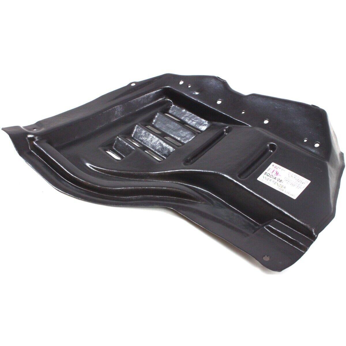 2008-2022 Toyota Sequoia Fender Liner Front Passenger Side Forward , TO1249153. Precision fitment for collision repair.