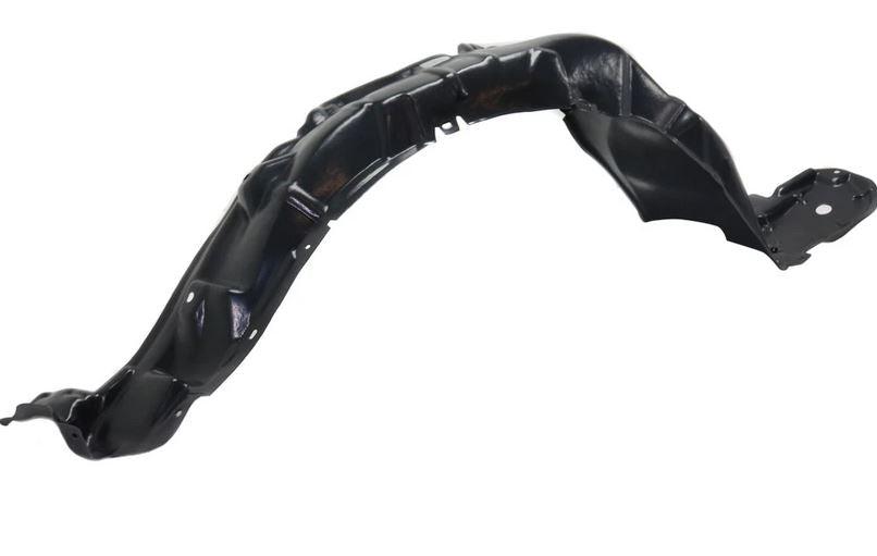2010-2015 Toyota Prius Fender Liner Passenger Side , TO1249158. Side view of the replacement part.