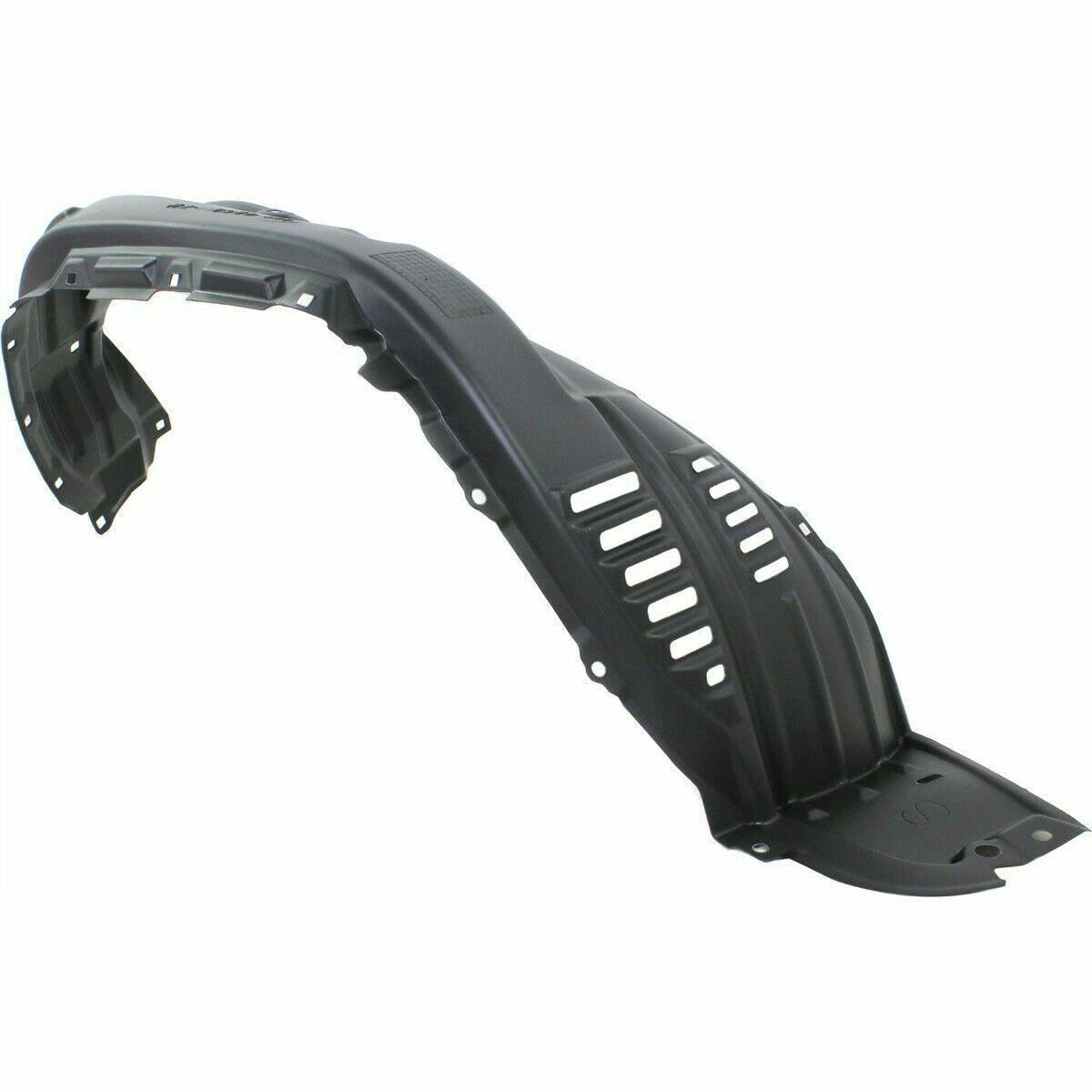 2010-2013 Toyota 4Runner Fender Liner Front Passenger Side , TO1249159. Side view of the replacement part.