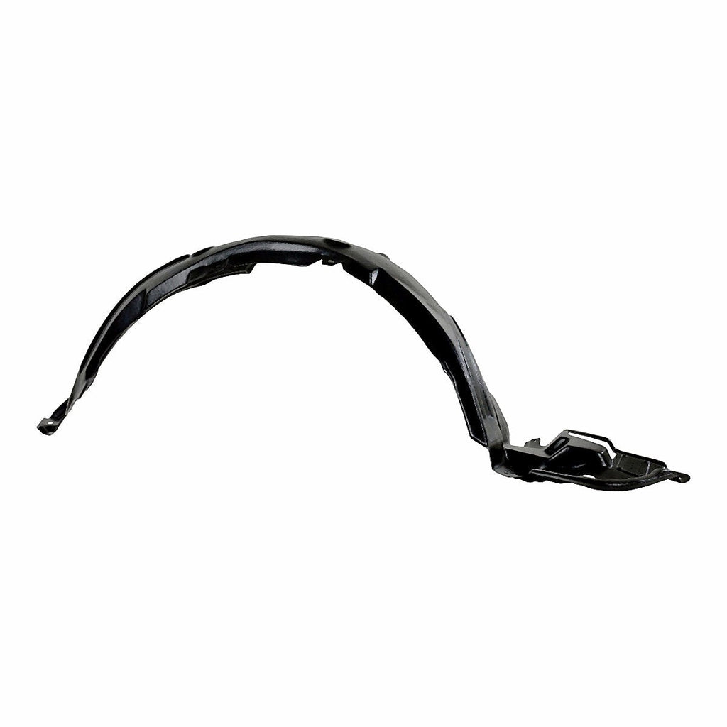 2011-2013 Toyota Corolla Sedan Passenger Side Fender Liner, to1249162. Front view.