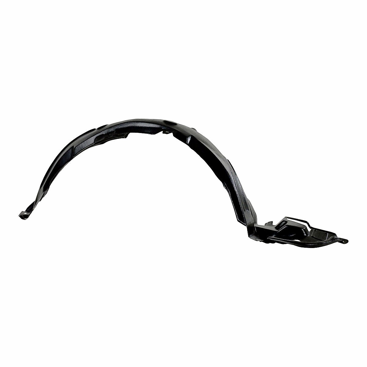 2011-2013 Toyota Corolla Sedan Passenger Side Fender Liner, to1249162. Front view.