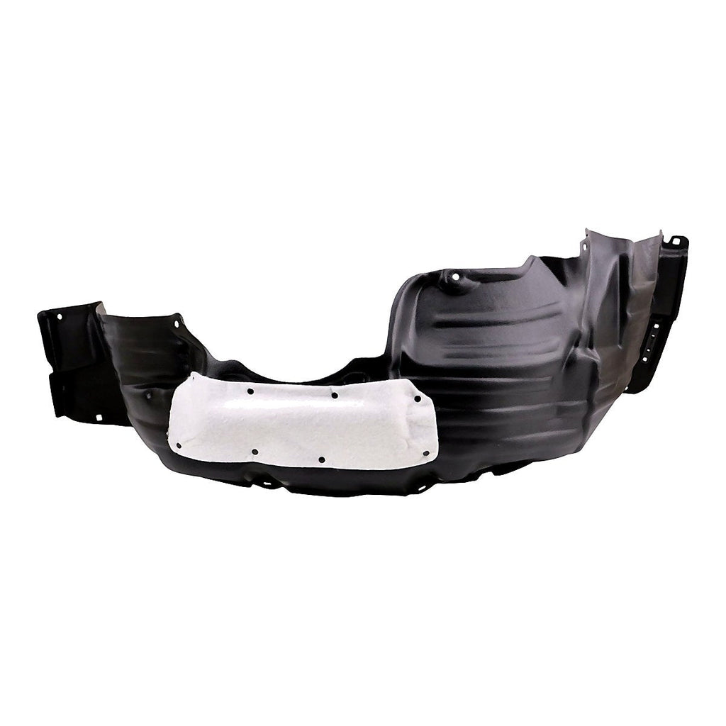 2011-2014 Toyota Sienna Front Passenger Side Fender Liner, to1249167. Front view.