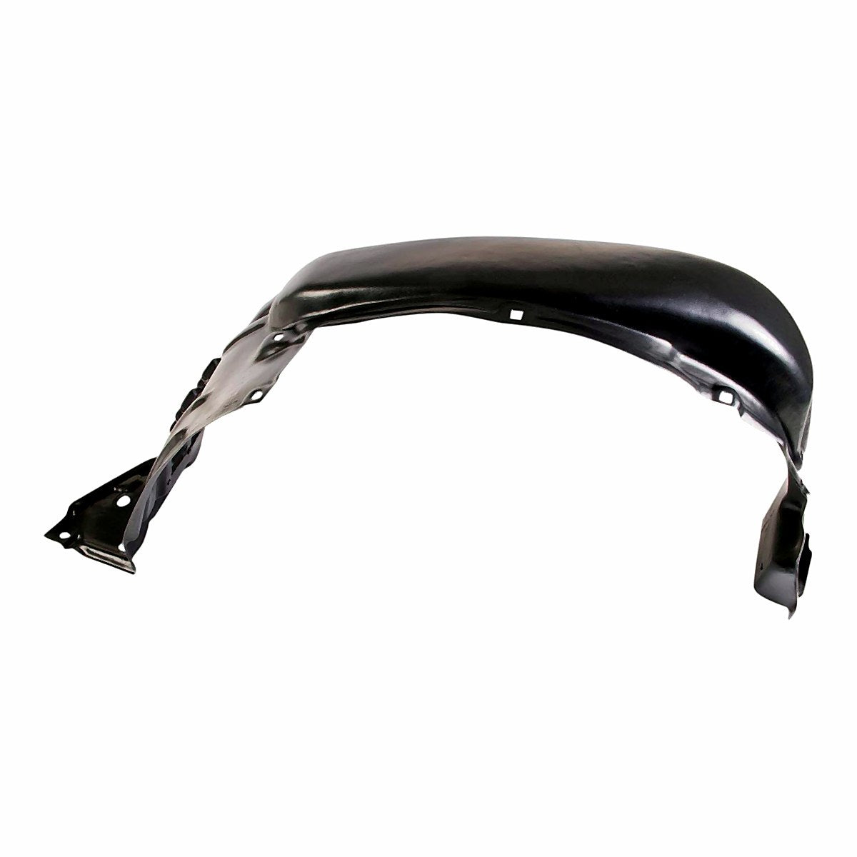2012-2015 Toyota Tacoma Front Passenger Side Fender Liner, to1249175. Front view.
