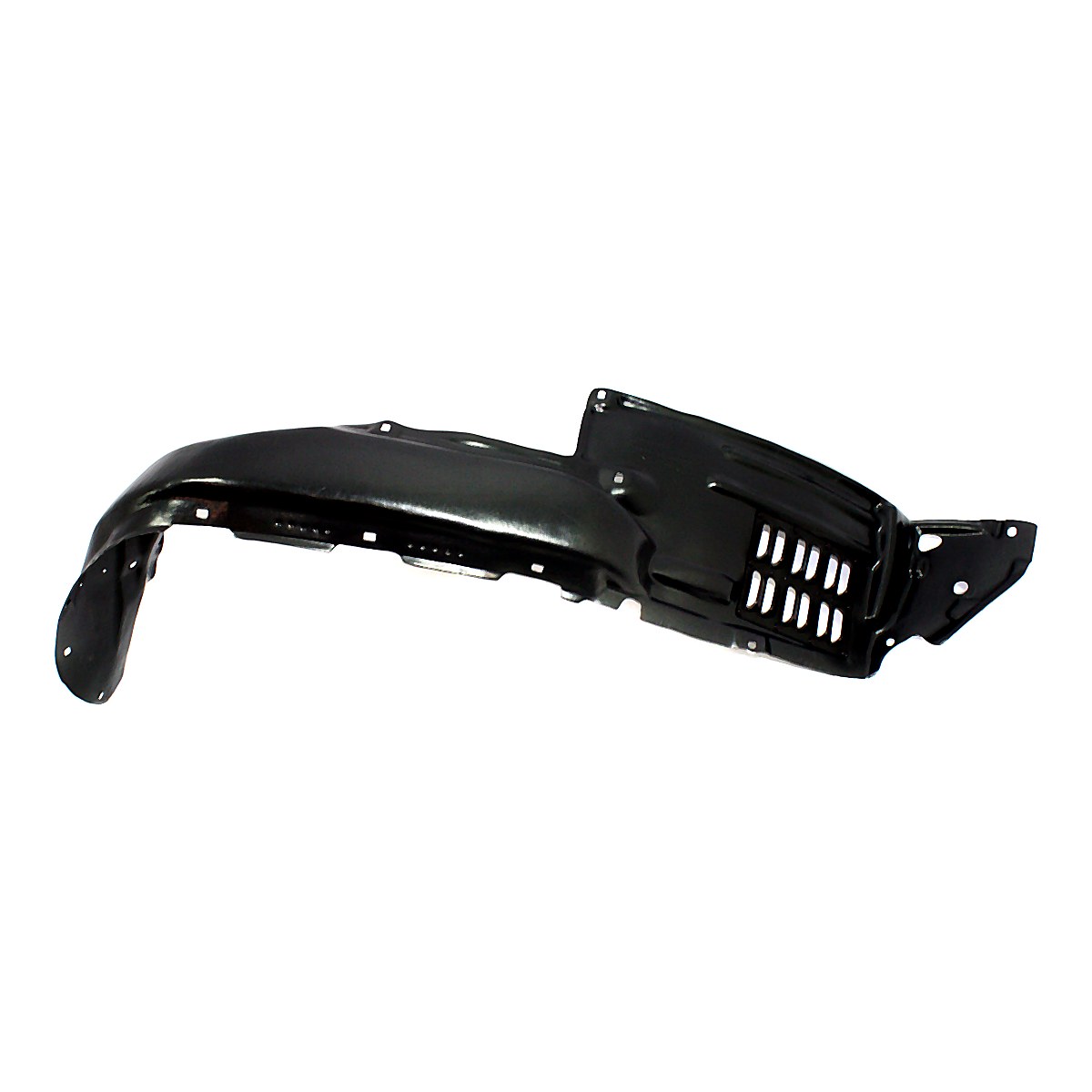 2012-2014 Toyota Tacoma Front Passenger Side Fender Liner, to1249176. Front view.