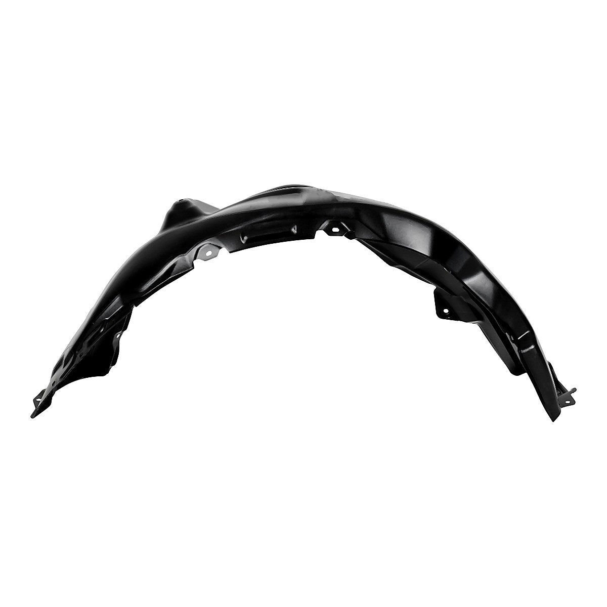 2015-2017 Toyota Camry Hybrid Front Passenger Side Fender Liner, to1249187. Front view.
