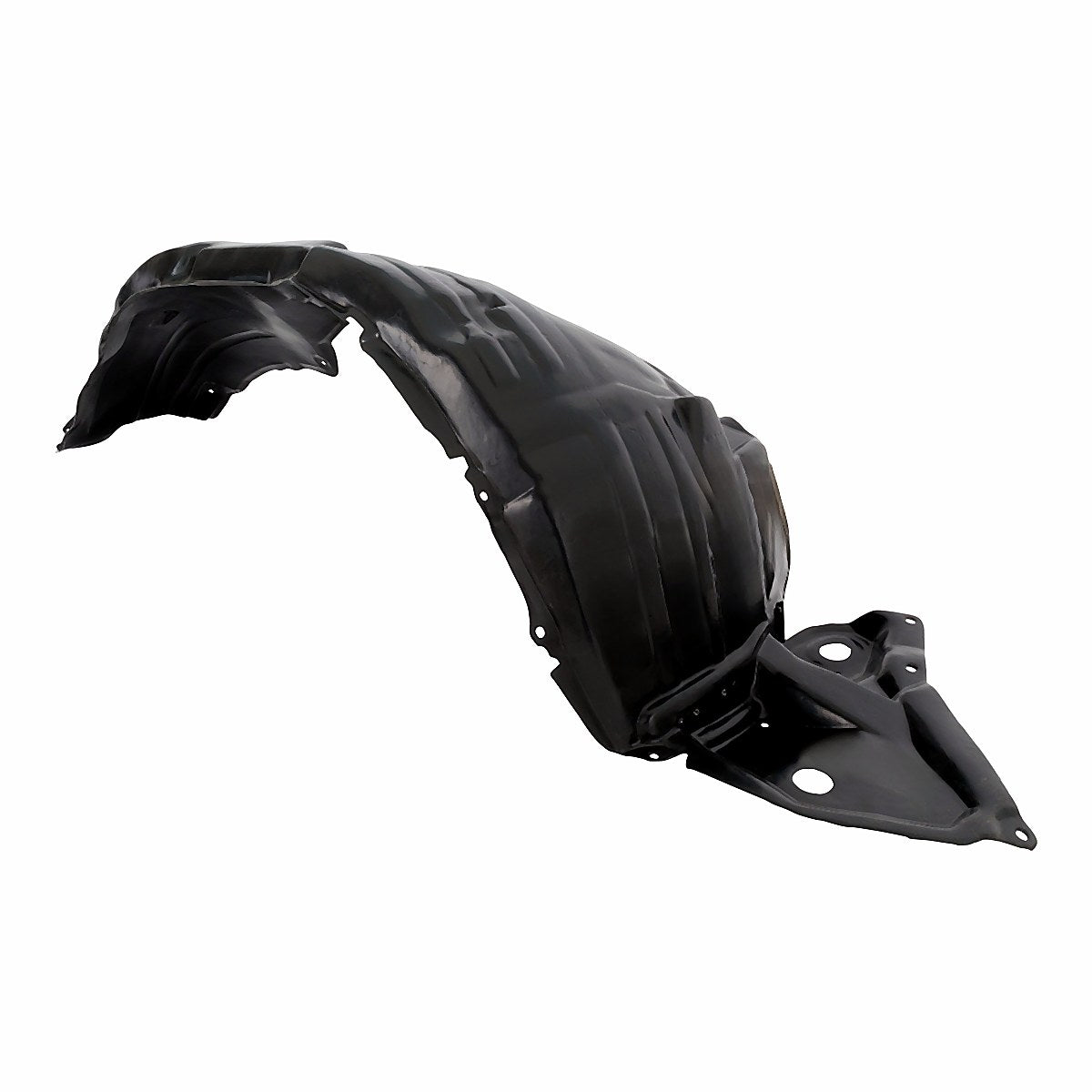 2014-2019 Toyota Highlander Passenger Side Fender Liner, to1249195. Front view.