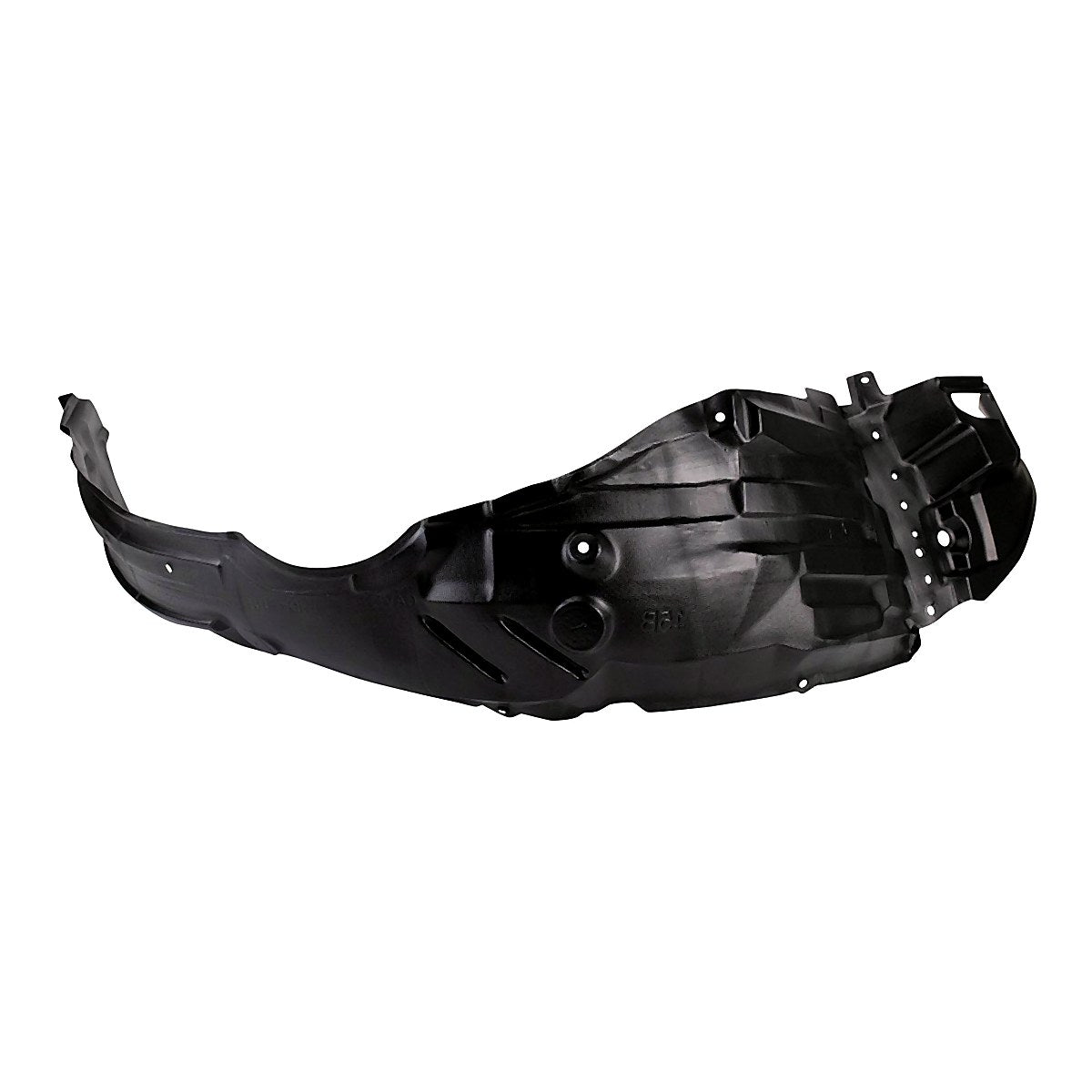 2017-2019 Toyota Corolla Sedan Front Passenger Side Fender Liner, to1249210. Front view.